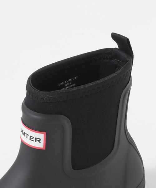 URBAN RESEARCH DOORS(アーバンリサーチドアーズ)の「HUNTER NEOPRENE CHELSEA BOOT(レインシューズ・レディース・ブラック・38/37)」の5枚目の写真