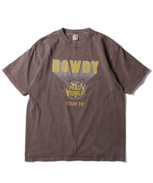HOUSTON USED加工プリントTシャツ(HOWDY)