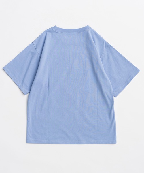 MAISON SPECIAL（メゾンスペシャル）の「3D Dazzling Print T-Shirt/3D DAZZILINGプリントTEE（Tシャツ/カットソー・レディース・ブルー/ホワイト/チャコールグレー/グレー・FREE）」の11枚目の写真