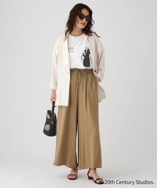 Elura（エルーラ）の「≪プラダを着た悪魔≫ムービーTシャツ/676307（Tシャツ/カットソー・レディース・ホワイト系その他/ホワイト・FREE）」の6枚目の写真