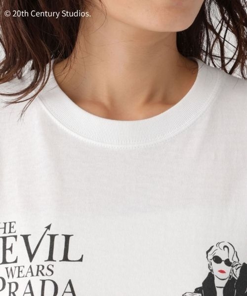Elura（エルーラ）の「≪プラダを着た悪魔≫ムービーTシャツ/676307（Tシャツ/カットソー・レディース・ホワイト系その他/ホワイト・FREE）」の13枚目の写真