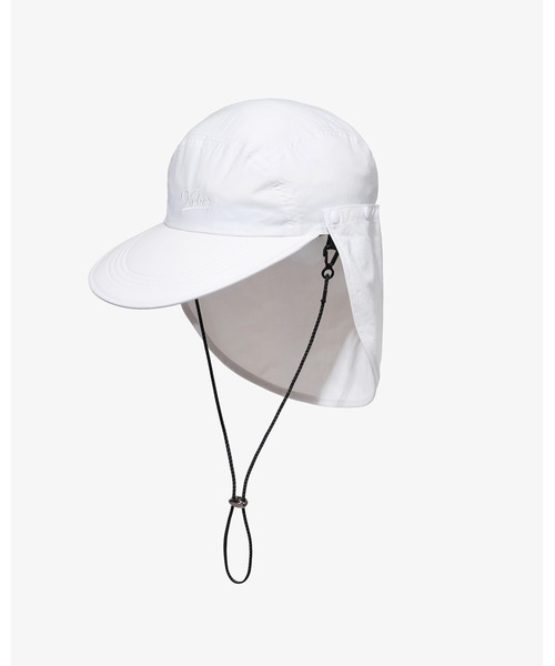 KEBOZ(ケボズ)の「SUN SUNSHADE LONG BILL CAP(キャップ・メンズ・ホワイト/ネイビー・FREE)」の9枚目の写真