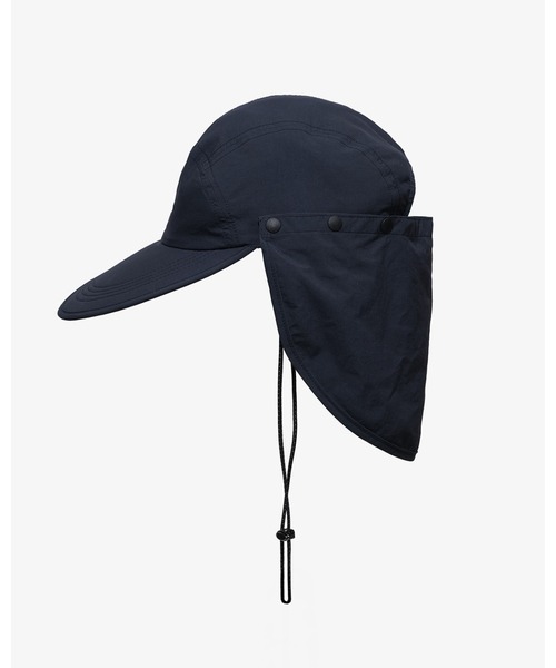 KEBOZ(ケボズ)の「SUN SUNSHADE LONG BILL CAP(キャップ・メンズ・ホワイト/ネイビー・FREE)」の10枚目の写真