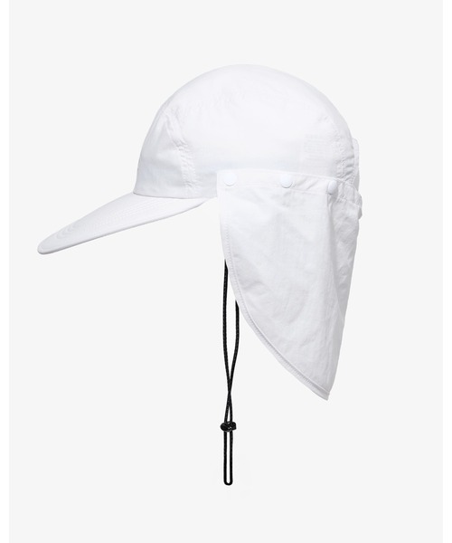 KEBOZ(ケボズ)の「SUN SUNSHADE LONG BILL CAP(キャップ・メンズ・ホワイト/ネイビー・FREE)」の11枚目の写真