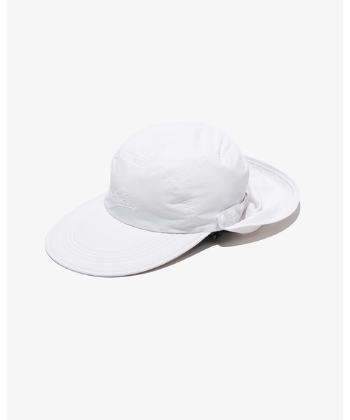 KEBOZ(ケボズ)の「SUN SUNSHADE LONG BILL CAP(キャップ・メンズ・ホワイト/ネイビー・FREE)」の12枚目の写真