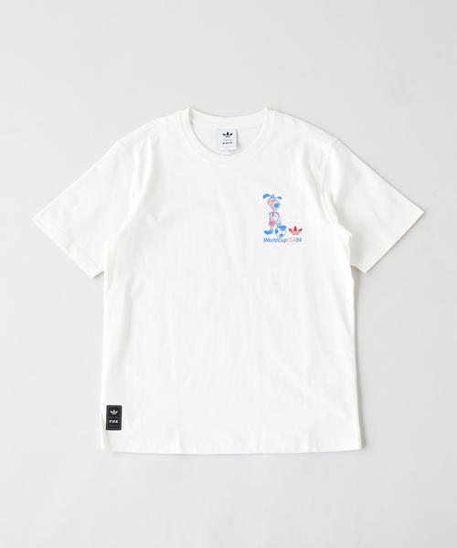 adidas(アディダス)の「adidas / アディダス FIFA ワールドカップ 26 ストライカー マスコット 半袖Tシャツ(Tシャツ/カットソー・メンズ・ホワイト・LARGE/XX-LARGE/X-LARGE)」の1枚目の写真