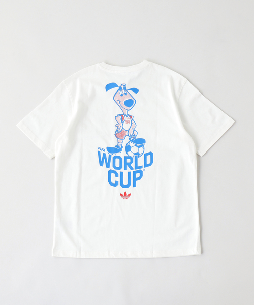 adidas(アディダス)の「adidas / アディダス FIFA ワールドカップ 26 ストライカー マスコット 半袖Tシャツ(Tシャツ/カットソー・メンズ・ホワイト・LARGE/XX-LARGE/X-LARGE)」の3枚目の写真