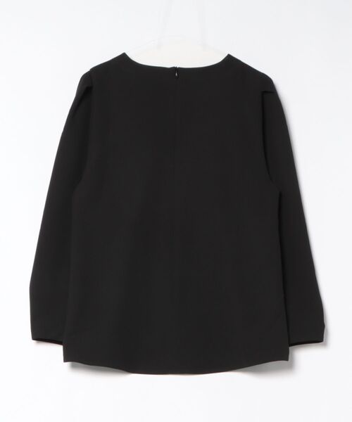 ARCHIVER（アーカイバ）の「【S】【it】【A-burry】ノーカラーカットソー（シャツ/ブラウス・レディース・ブラック・40）」の2枚目の写真