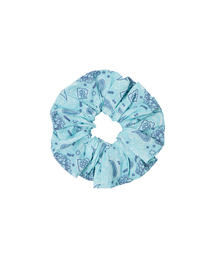 ERER（エルエル）の「Bandana Scrunchie Blue（シュシュ）」