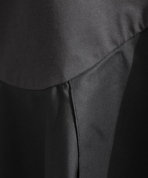 OPAQUE.CLIP（オペークドットクリップ）の「ペプラムドッキングカットソー【洗濯機OK】（Tシャツ/カットソー・レディース・ブラック/ホワイト/ダークブラウン/ライトブルー・38/40/42）」の12枚目の写真