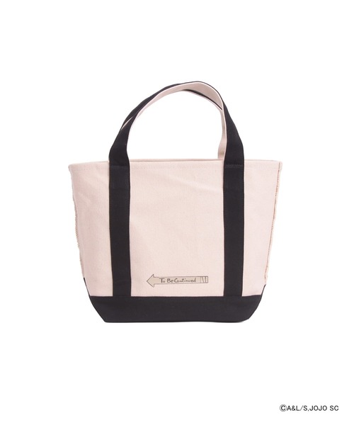 ジョジョの奇妙な冒険(ジョジョノキミョウナボウケン)の「【ジョジョの奇妙な冒険×OUTDOOR PRODUCTS】スタンドモチーフトートバッグ(トートバッグ・レディース・ライトグレー/ブルー/ベージュ/ブラック・FREE)」の14枚目の写真