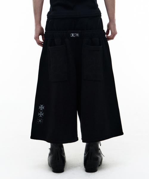 OPUS 0012(オーパス0012)の「Op. 08 ROCKY MAXI SWEAT SHORTS BLACK(その他パンツ・レディース・その他・SMALL/MEDIUM/LARGE)」の5枚目の写真