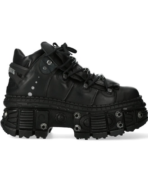 NEW ROCK(ニューロック)の「NEW ROCK/ニューロック/M-WALL106-S25(ブーツ・レディース・ブラック・36/38/37/39/40)」の3枚目の写真