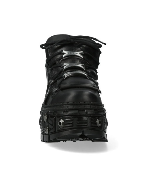 NEW ROCK(ニューロック)の「NEW ROCK/ニューロック/M-WALL106-S25(ブーツ・レディース・ブラック・36/38/37/39/40)」の4枚目の写真