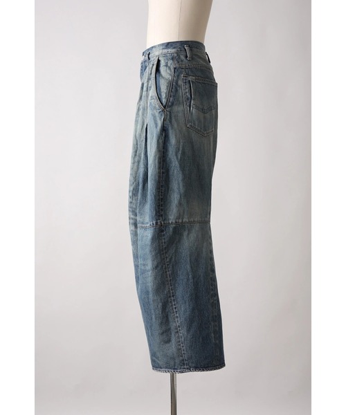 SHINYAKOZUKA（シンヤコヅカ）の「ordinary city baggy/デニムパンツ/バギーパンツ/SHINYAKOZUKA（デニムパンツ・メンズ・インディゴブルー・MEDIUM/SMALL）」の3枚目の写真