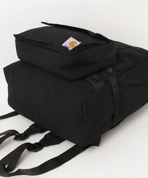 Carhartt WIP（カーハートダブリューアイピー）の「Carhartt WIP / カーハート ワークインプログレス：Detachable Backpack：A242065[WAX]（バックパック/リュック・メンズ・ブラック・FREE）」の4枚目の写真