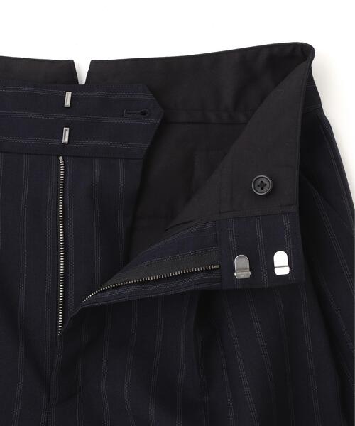 MARGARET HOWELL(マーガレットハウエル)の「WIDE STRIPE WOOL(その他パンツ・レディース・ネイビー・3/2/1)」の8枚目の写真