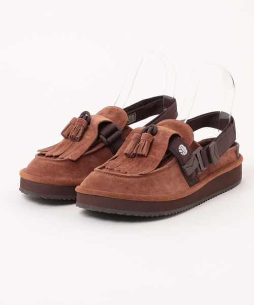 SHAKA(シャカ)の「【SHAKA】 MOC MULE TASSEL SUEDE(その他シューズ・メンズ・ブラウン/ブラック・L/M)」の1枚目の写真