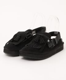 【SHAKA】 MOC MULE TASSEL SUEDE