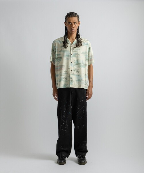 Saturdays NYC(サタデーズ ニューヨークシティ )の「Canty Aloha SS Shirt(シャツ/ブラウス・メンズ・ダークブラウン/キナリ・M/L/S)」の7枚目の写真