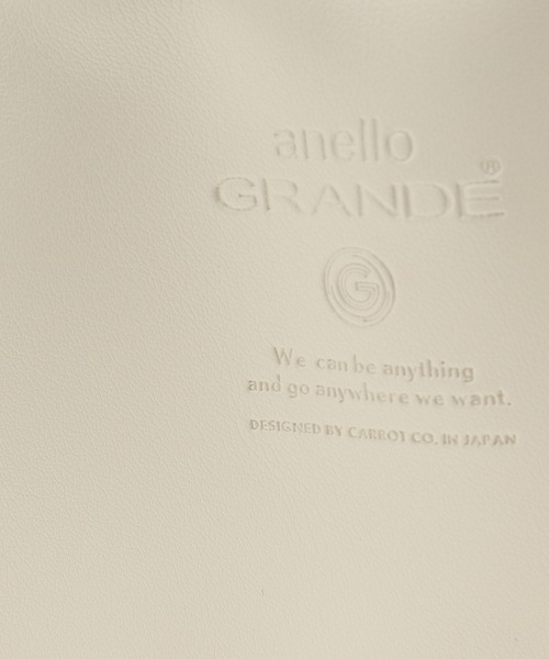 anello GRANDE（アネログランデ）の「anelloGRANDE ネオキャビン ミニショルダー（ショルダーバッグ・レディース・ベージュ/ブラック/ネイビー・FREE）」の14枚目の写真