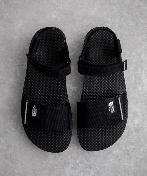THE NORTH FACE(ザノースフェイス)の「THE NORTH FACE W SKEENA SANDAL PLATFORM オンライン限定 ワンポイントロゴボリュームソール厚底スポーツサンダル(サンダル・レディース・グレー/ブラック・25cm/24cm/23cm)」の6枚目の写真