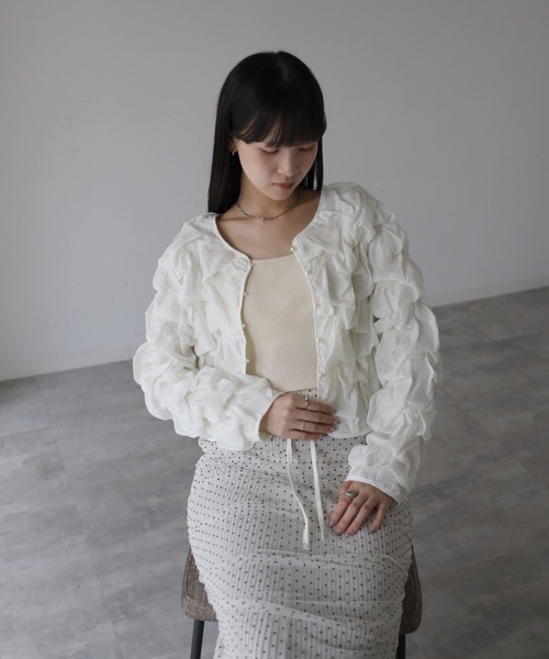 model：164cm. 着用サイズ：FREE