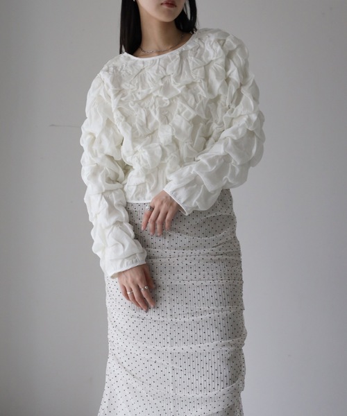 model：164cm. 着用サイズ：FREE