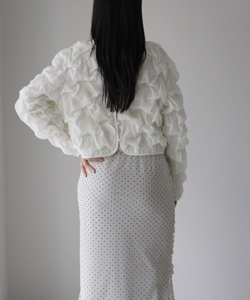 model：164cm. 着用サイズ：FREE