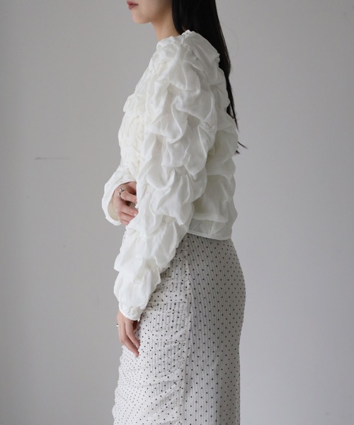 model：164cm. 着用サイズ：FREE