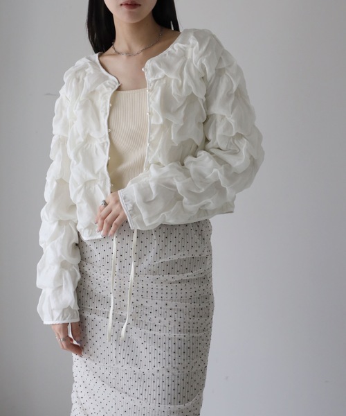 model：164cm. 着用サイズ：FREE