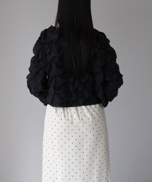model：164cm. 着用サイズ：FREE