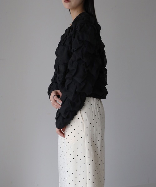 model：164cm. 着用サイズ：FREE