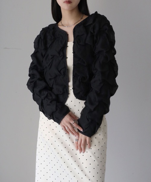 model：164cm. 着用サイズ：FREE
