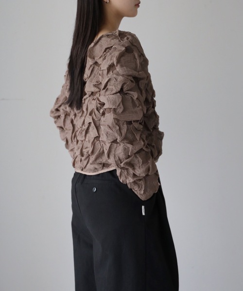 model：164cm. 着用サイズ：FREE