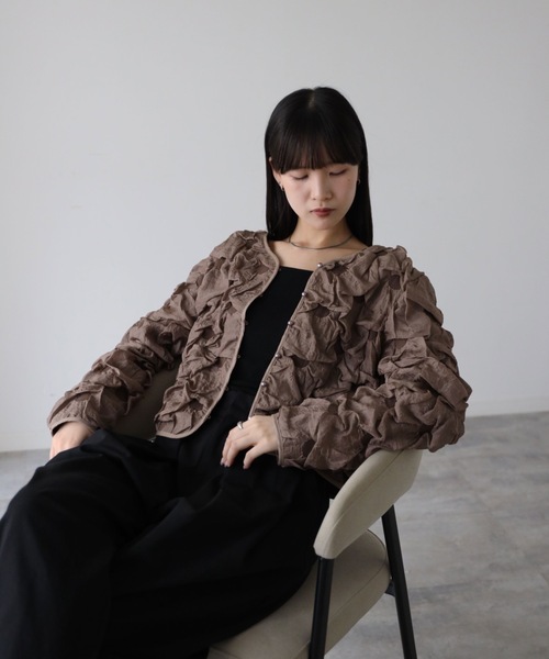 model：164cm. 着用サイズ：FREE