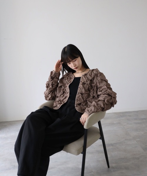 model：164cm. 着用サイズ：FREE