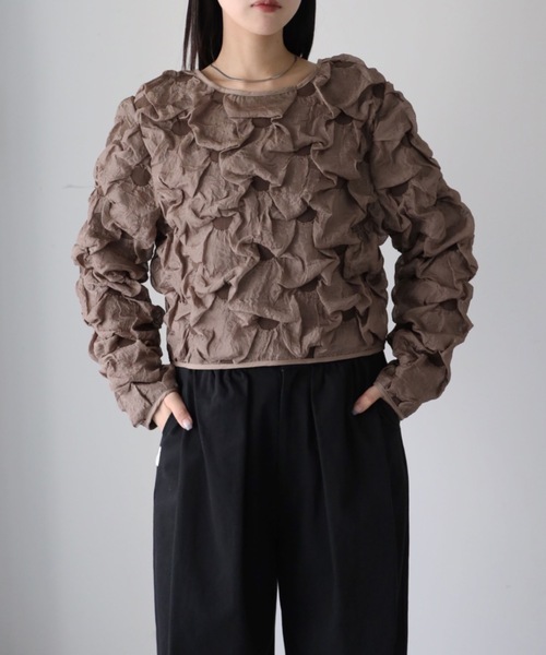 model：164cm. 着用サイズ：FREE