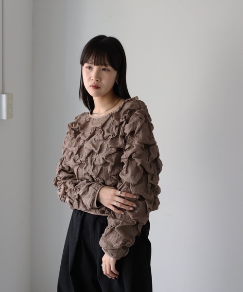 model：164cm. 着用サイズ：FREE