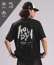 RAGEBLUE | <接触冷感/吸水速乾>CORD EMBROIDERY T-SHIRT/コード刺繍Tシャツ(Tシャツ/カットソー)