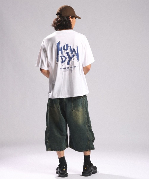RAGEBLUE(レイジブルー)の「<接触冷感/吸水速乾>CORD EMBROIDERY T-SHIRT/コード刺繍Tシャツ(Tシャツ/カットソー・メンズ・グリーン/ホワイト/ブラック・MEDIUM/LARGE)」の8枚目の写真