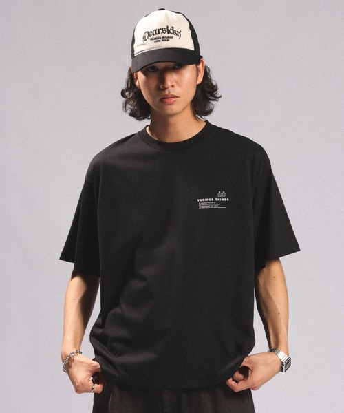 RAGEBLUE(レイジブルー)の「<接触冷感/吸水速乾>CORD EMBROIDERY T-SHIRT/コード刺繍Tシャツ(Tシャツ/カットソー・メンズ・グリーン/ホワイト/ブラック・MEDIUM/LARGE)」の22枚目の写真
