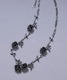 Ellno Loset(�G���m���[�b�g)��Black rose necklace/�u���b�N���[�Y�l�b�N���X(�l�b�N���X)