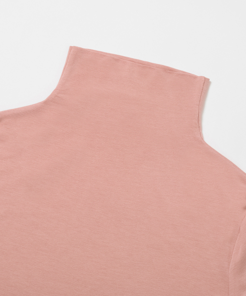 LEFTSEOUL（レフトソウル）の「ルーズフィットタートルネック[ピンク]（Tシャツ/カットソー・レディース・その他・FREE）」の3枚目の写真