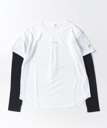 アームカバー付き半袖Tシャツ