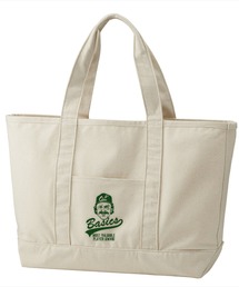 Ol' Basics（オールベーシックス）の「Ol' Basics（オール・ベーシックス） ビッグトートバッグ キャンバス イラスト ロゴ プリント 鞄 BAG アメカジ メンズ レディース ユニセックス（トートバッグ）」