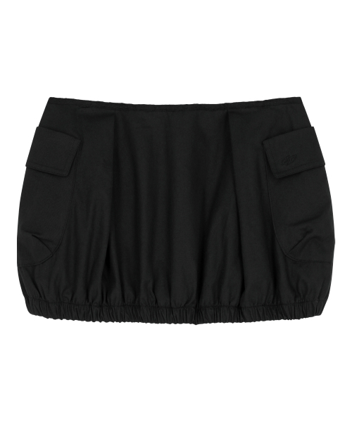FOR THE WEATHER(フォーザウェザー)の「ポケットバルーンミニスカート(ブラック)(スカート・レディース・その他・SMALL/MEDIUM)」の2枚目の写真