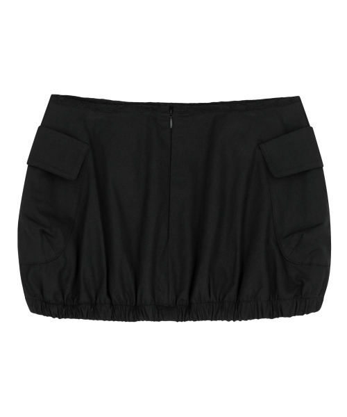 FOR THE WEATHER(フォーザウェザー)の「ポケットバルーンミニスカート(ブラック)(スカート・レディース・その他・SMALL/MEDIUM)」の3枚目の写真