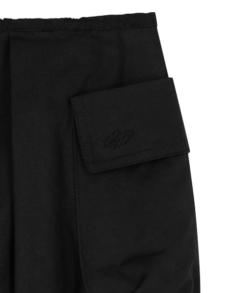 FOR THE WEATHER(フォーザウェザー)の「ポケットバルーンミニスカート(ブラック)(スカート・レディース・その他・SMALL/MEDIUM)」の4枚目の写真
