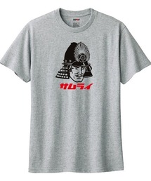 NIPOP(ニポップ) 半袖Tシャツ 侍 和 ロゴ イラスト プリント インバウンド お土産 トップス カットソー メンズ ユニセックス